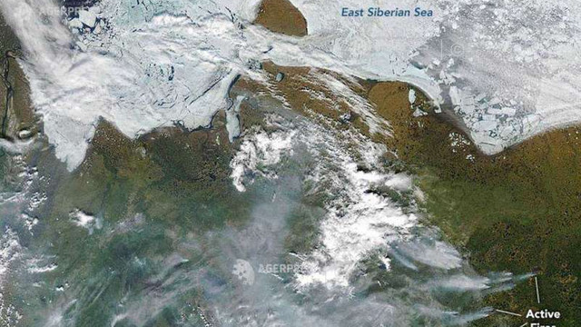 Teritoriul arctic al Rusiei a înregistrat recorduri de temperatură 