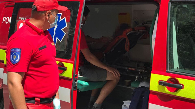 Un pacient a fost adus de un echipaj SMURD în R.Moldova din România