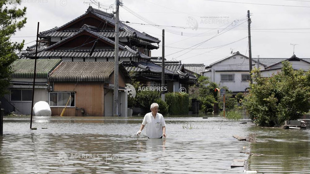 Inundații în Japonia: Cel puțin 60 de morți în urma ploilor torențiale