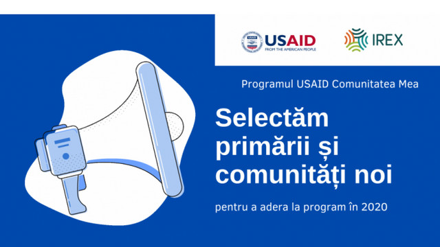 Programul USAID „Comunitatea Mea” a început o nouă rundă de selectare