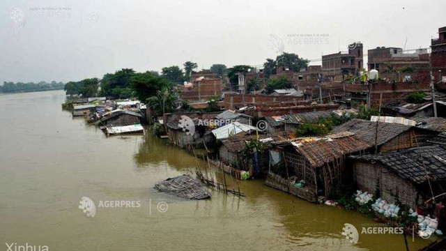 Inundații în India - Bilanțul din statul Assam a urcat la 111 morți