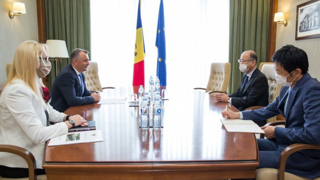 Premierul Ion Chicu a discutat cu noul ambasador al Japoniei la Chișinău
