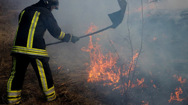 Pompierii au intervenit pentru a lichida un incendiu de vegetație în raionul Cahul care s-a extins pe o suprafață de 20 de hectare
