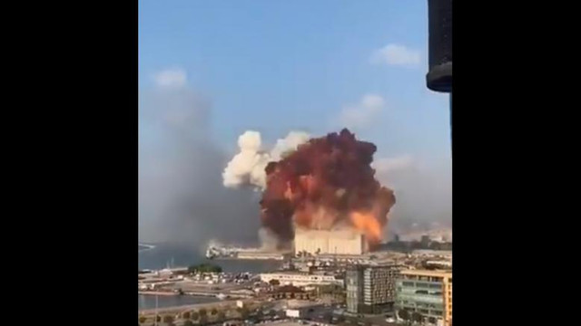 VIDEO | Explozie uriașă în Beirut înainte de sentința în procesul asasinării premierului Hariri. Sute de oameni au fost răniți