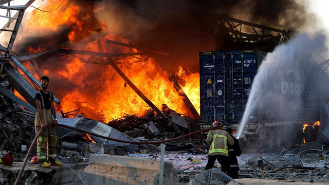 2.750 tone de nitrat de amoniu au stat la originea exploziei din Beirut. A avut puterea unui cutremur de magnitudine 4,5