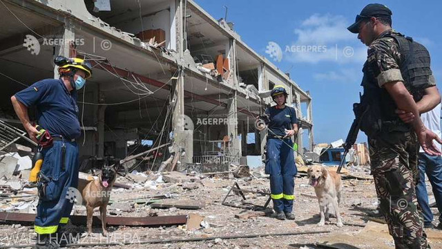 Explozii la Beirut: Peste 60 de persoane sunt în continuare date dispărute (Ministerul Sănătății)