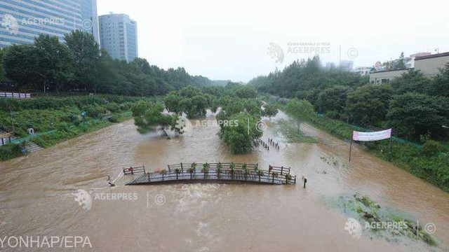 Coreea de Sud: 30 de persoane decedate și 12 date dispărute în urma ploilor torențiale din ultima săptămână