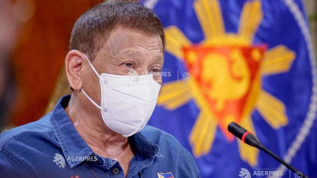 Coronavirus: Președintele filipinez, într-o ''izolare perpetuă'' pentru a se proteja de COVID-19