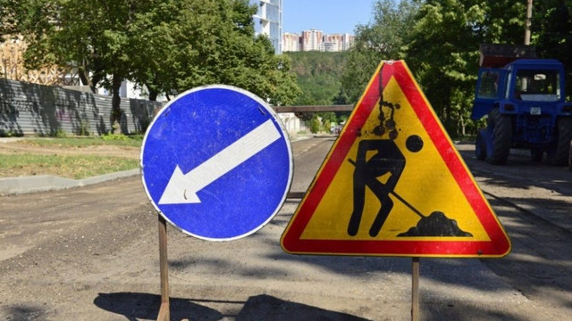 Trafic rutier suspendat pentru o lună pe o stradă din Chișinău