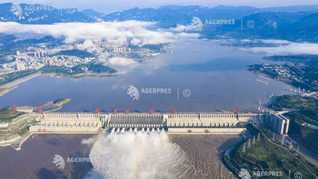 China - Nivelul fluviului Yangtze a atins cote record