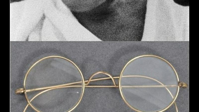 O pereche de ochelari care i-a aparținut lui Mahatma Gandhi, vândută la licitație cu 288.000 de euro. Care este povestea ochelarilor
