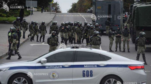 Demonstrații la Minsk: Au început arestările