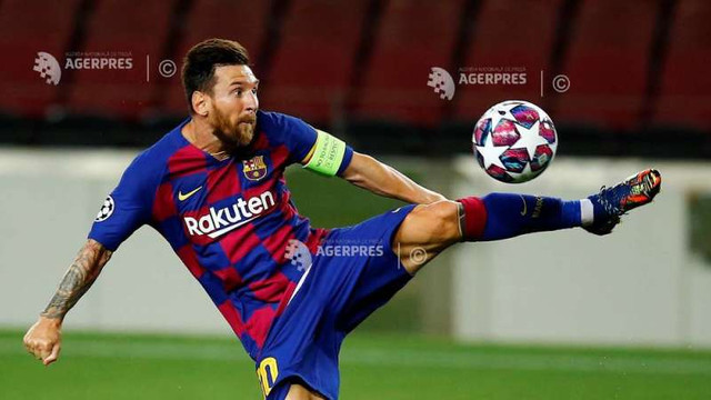 Fotbal: Messi a revenit la centrul de antrenament al Barcelonei