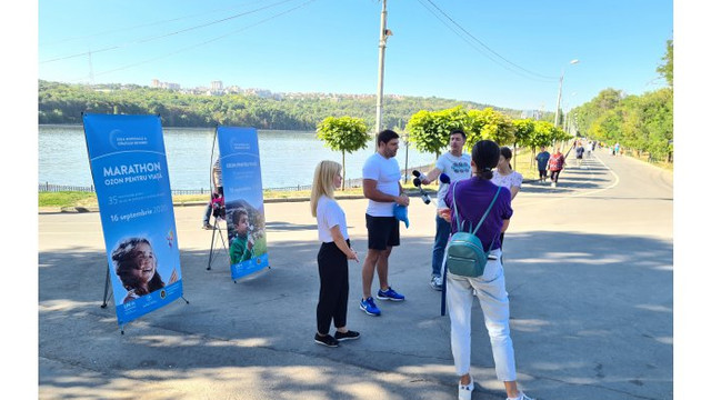 La Chișinău se desfășoară un maraton pentru a sensibiliza opinia publică asupra problemei protecției stratului de ozon
