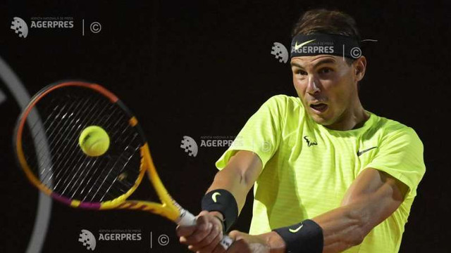Tenis: Rafael Nadal, victorie categorică în meciul de debut la turneul de la Roma (ATP)