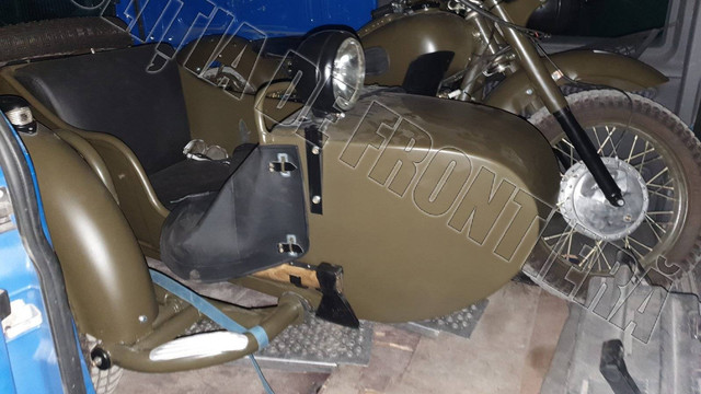 O motocicletă vintage urma să fie scoasă ilegal din R.Moldova. Trebuia să ajungă în Olanda