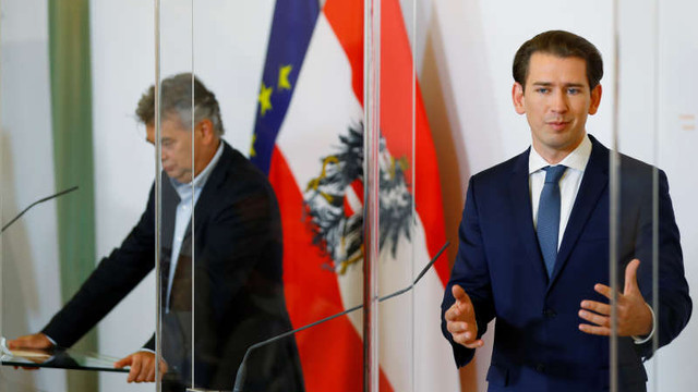 Austria impune noi restricții anti-COVID pentru a evita o nouă izolare