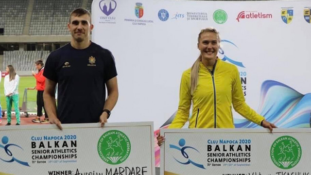 Andrian Mardare a fost ales cel mai bun atlet la Balcaniadă