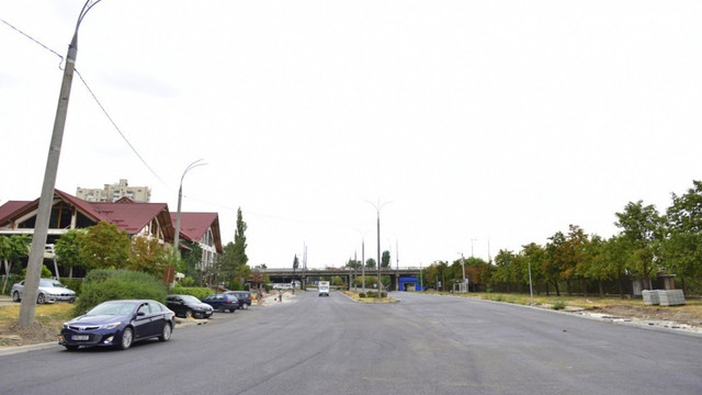 Strada Albișoara rămâne închisă, până la aplicarea marcajului rutier