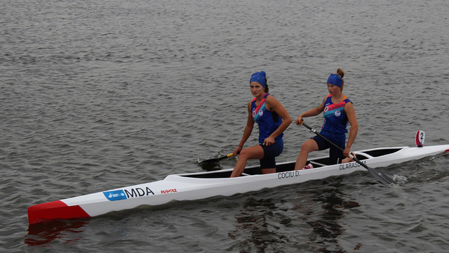 Caiac-canoe | Daniela Cociu și Maria Olărașu au cucerit argintul la Cupa Mondială

