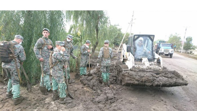 Salvatorii continuă să lichideze consecințele ploilor din sudul R.Moldova