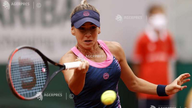 Tenis: Irina Bara, stopată de Sofia Kenin (SUA) în turul 3 la Roland Garros