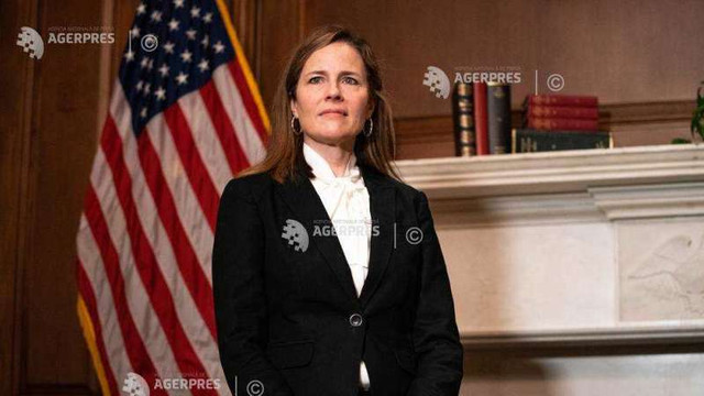 SUA: O comisie senatorială va începe la 12 octombrie audierea de confirmare a lui Amy Coney Barrett la Curtea Supremă