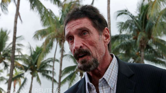 Dezvoltatorul american de software de securitate cibernetică John McAfee, arestat în Spania