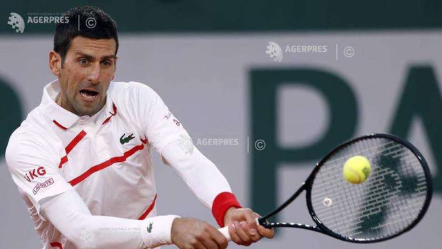 Tenis: Novak Djokovic, calificat în semifinalele turneului de la Roland Garros