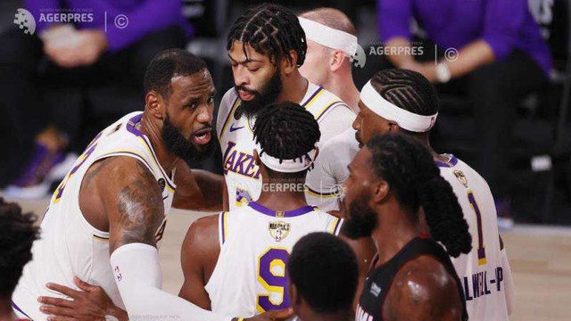 Baschet: Los Angeles Lakers a câștigat titlul în NBA