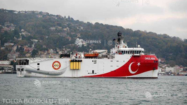 Grecia cere Turciei să renunțe la trimiterea navei Oruc Reis la sud de insula Kastellorizo