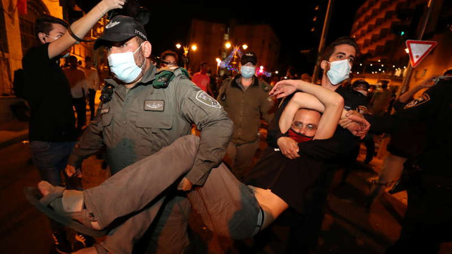 Arestări în Israel la proteste împotriva premierului Netanyahu