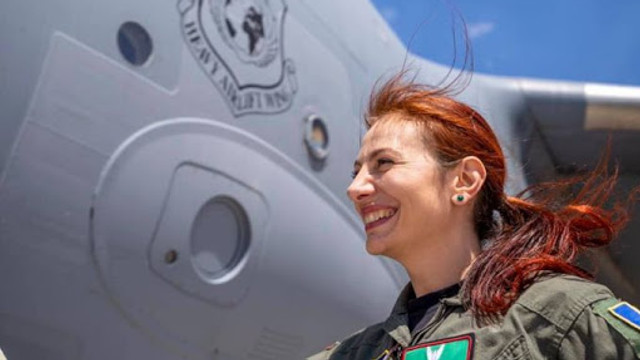 Premieră în NATO, realizată de o femeie pilot din România