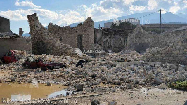 Grecia: ''Situație extrem de dificilă'' în Samos după puternicul cutremur (ministru)