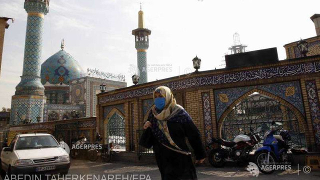 Coronavirus: Iranul impune restricții de călătorie în 25 de orașe ''roșii'', inclusiv la Teheran