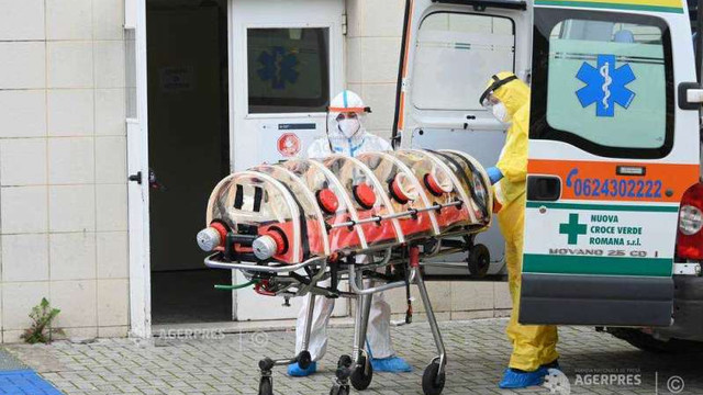 Italia raportează 353 de decese asociate COVID-19, cea mai mare cifră zilnică din 6 mai