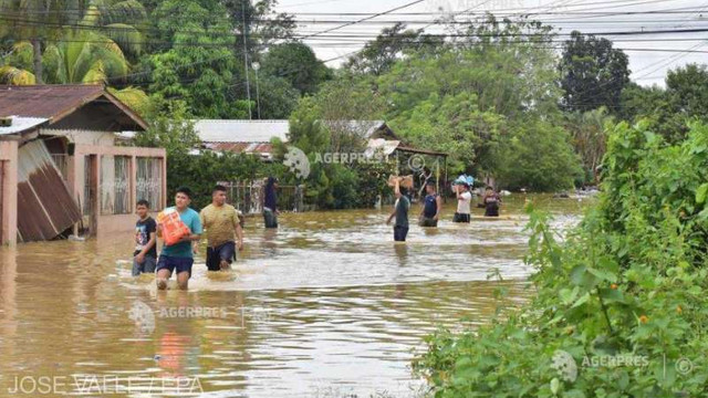 Furtuna Eta a provocat noi inundații în America Centrală, cel puțin 27 de persoane și-au pierdut viața