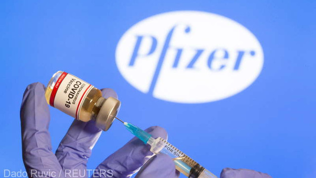 Coronavirus: Pfizer a anunțat că vaccinul său anti-COVID-19 are o eficiență de peste 90%