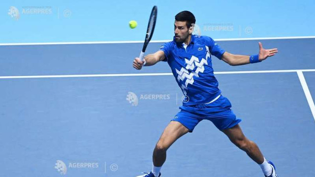 Tenis: Novak Djokovic, debut cu succes la Turneul Campionilor