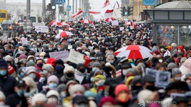 Protestatarii s-au adunat în marile orașe din Belarus la 100 de zile de la declanșarea mișcării de contestare