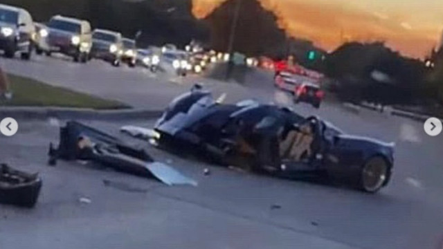 Un YouTuber de 17 ani a distrus într-un accident mașina de 3,4 milioane de dolari a tatălui său: „Se mai întâmplă...”