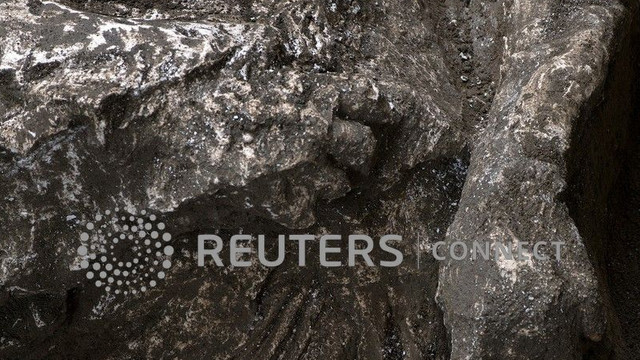 Rămășițele bine conservate a doi bărbați, un nobil și un sclav, descoperite în ruinele orașului Pompei