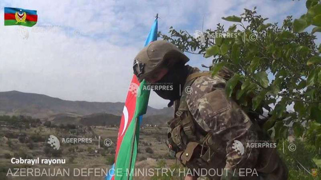 Armata azeră a preluat sub controlul său al doilea district din zona tampon de lângă Nagorno-Karabah