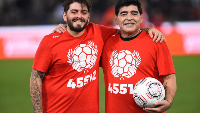 Presă: Fiul lui Maradona, tratat în Italia de coronavirus, a fost externat din spital și vrea să ajungă în Argentina