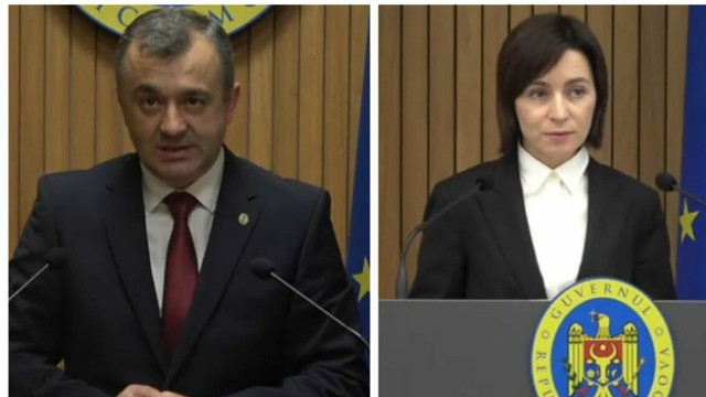 Președintele ales Maia Sandu a avut o discuție cu premierul Ion Chicu despre dizolvarea urgentă a Parlamentului și demisia Guvernului