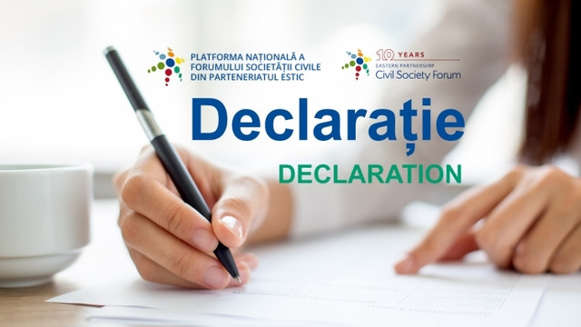 Platforma Națională a Societății Civile din cadrul Parteneriatului Estic condamnă deciziile adoptate în Parlament pe 3 decembrie 2020 