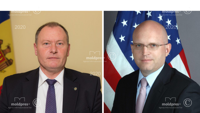 Agenda bilaterală moldo-americană a fost discutată de ministrul Aureliu Ciocoi cu un oficial al Departamentului de Stat al SUA
