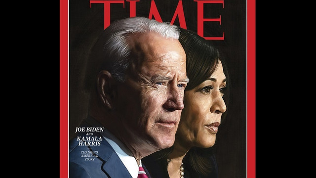 Joe Biden și Kamala Harris, desemnați „personalitatea anului 2020” de revista Time
