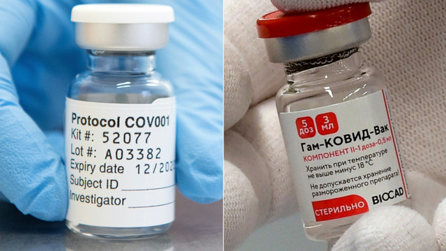 AstraZeneca a decis să încerce combinarea vaccinul său anti-COVID-19 cu cel rusesc, Sputnik V