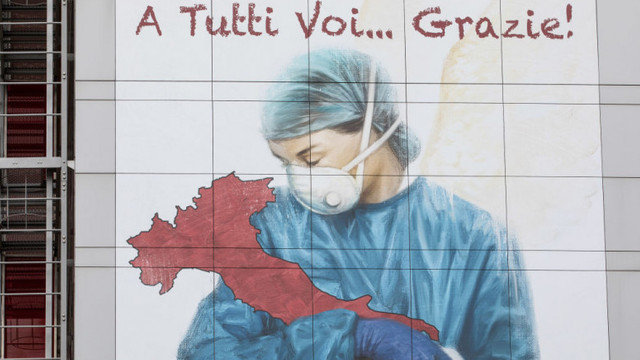 Italia, cel mai mare număr de decese provocate de COVID din Europa. A depășit Marea Britanie